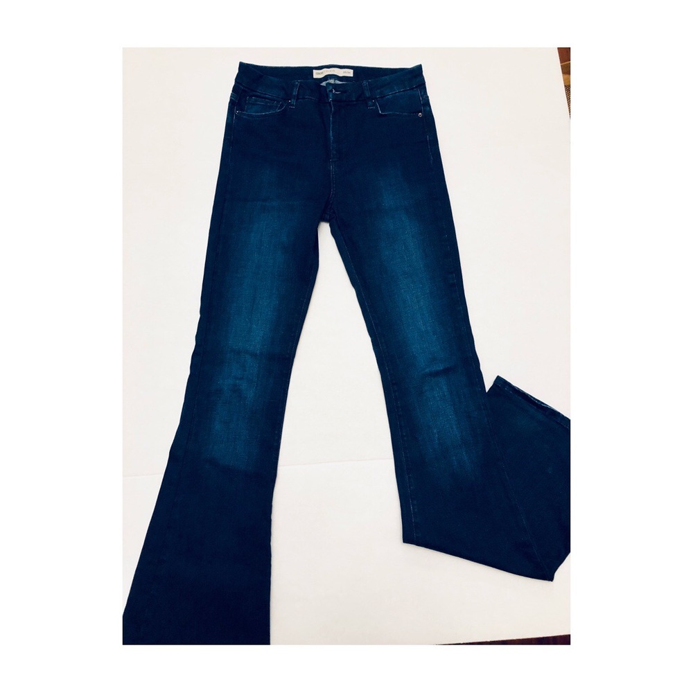 ASOS Dark Denim Bell Flare